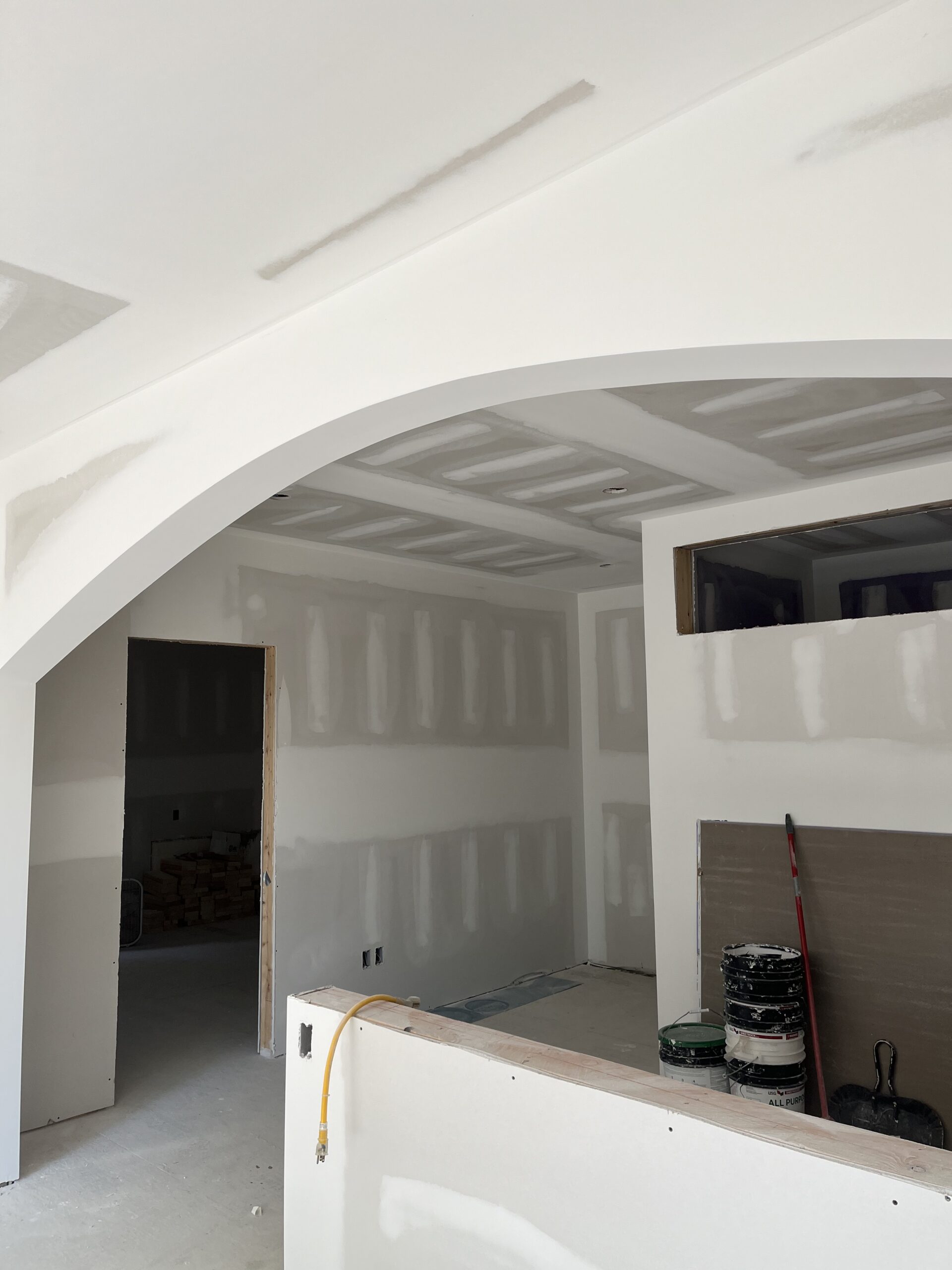 Drywall installation project