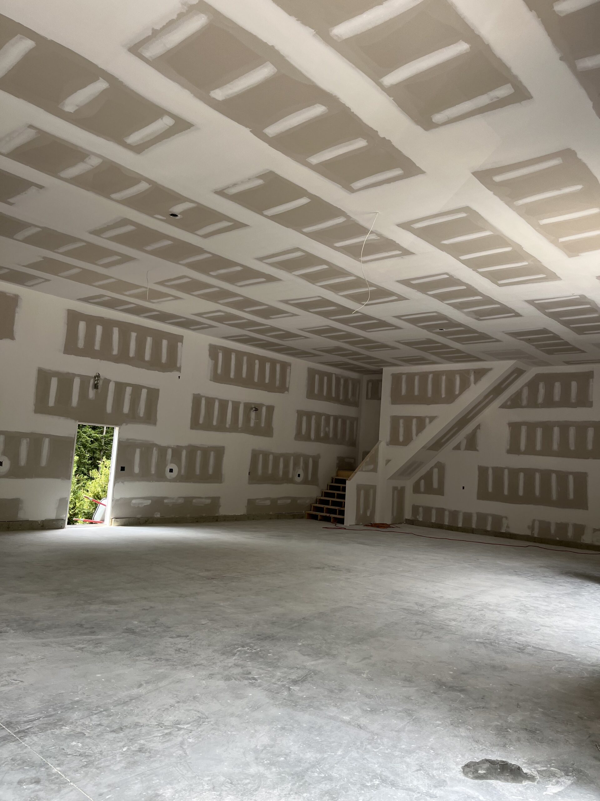 Residential drywall project