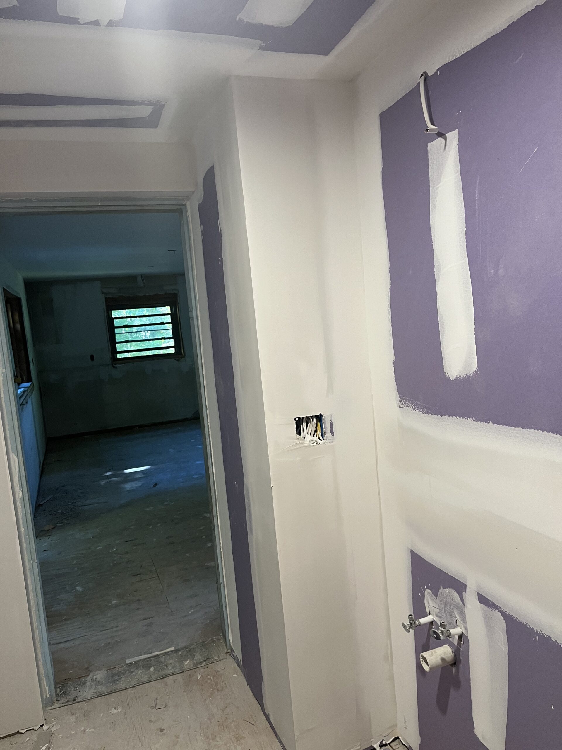 Taping and joint finishing